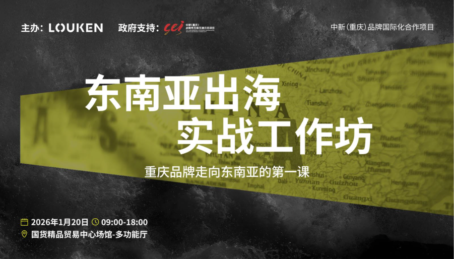 Southeast Asia Workshop for Chongqing brands, conducted by Louken